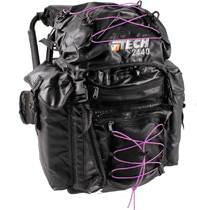 Oltech Stolryggsäck 2440, svart/lila 40 liter