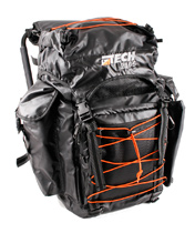 Oltech Stolryggsäck 2455, svart/orange 55 liter