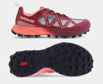 Inov-8 Mudtalon Speed precision, Trailskor, Dam, burgundy