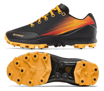 Icebug Zeal5 W OLX 22 orienteringsskor med dubb svart/orange