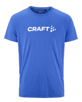 Craft CORE Essence Logo Tee Men, blue