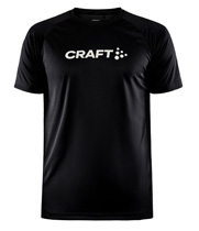 Craft CORE Essence Logo Tee Men, black