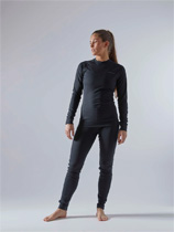Craft Baselayer Set W, black